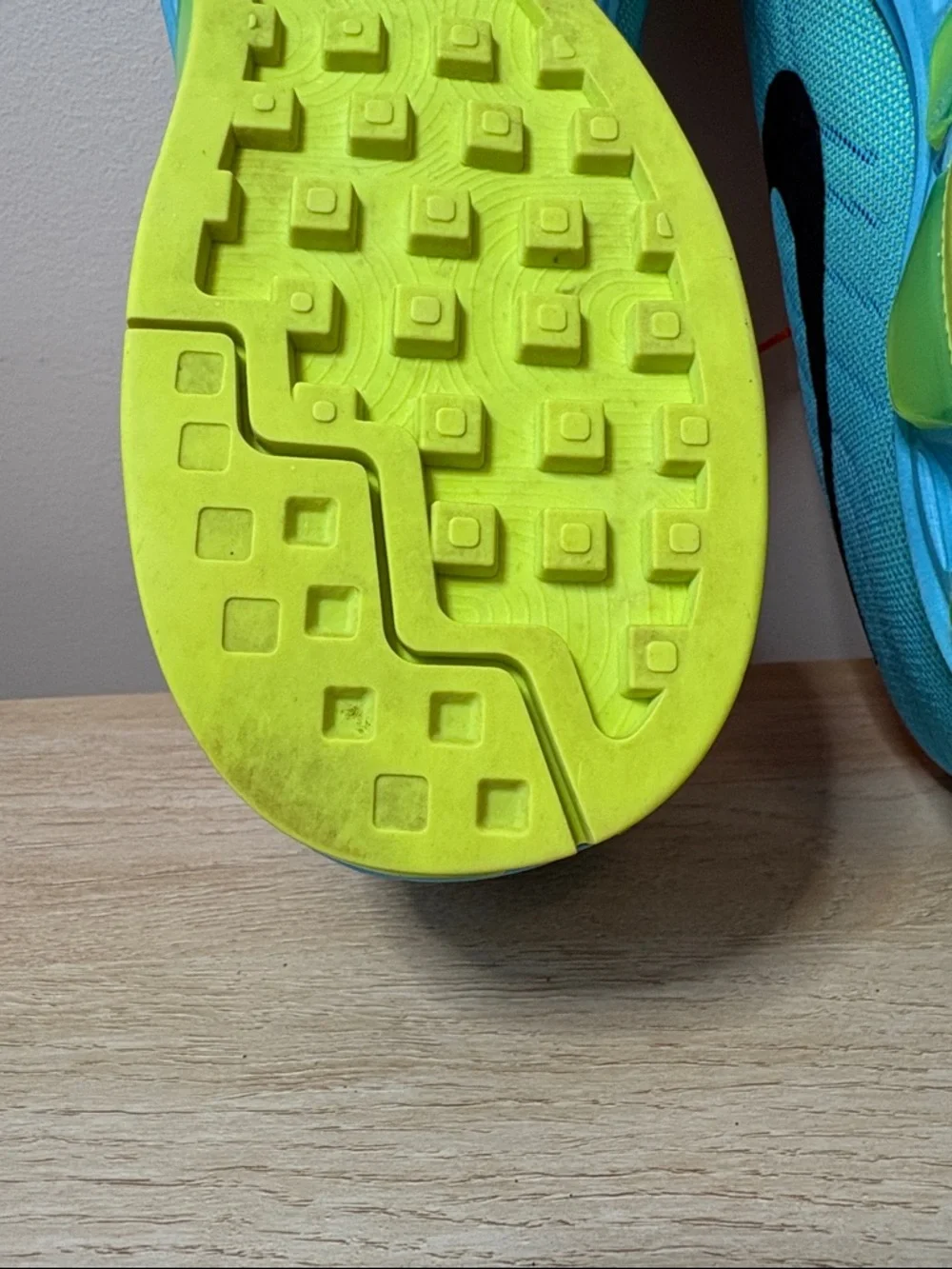 Mens Nike Air Max Tailwind 6 Gamma Blue Waffle Skin Shoes 621225-408 Size 1 2